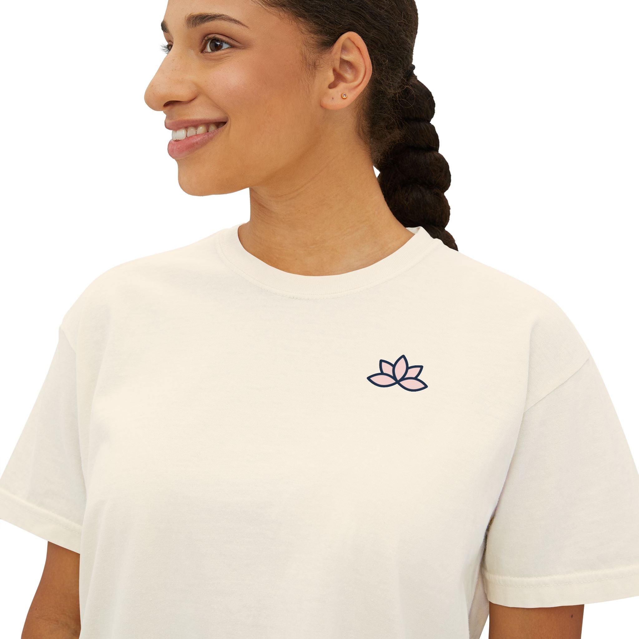 Yoga Time Women's Boxy Tee Relaxed Fit Yoga Tee for Women - Etna Gift