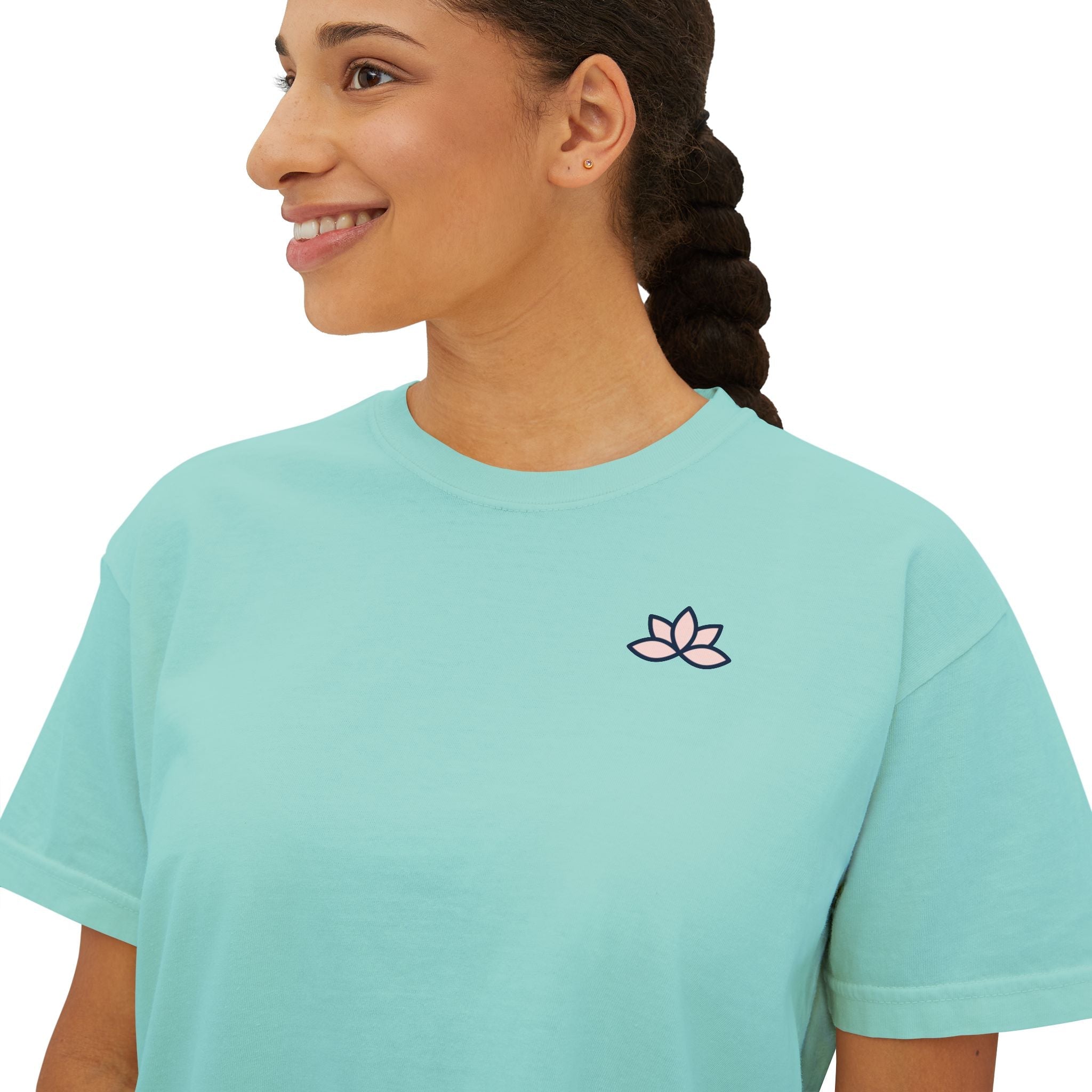 Yoga Time Women's Boxy Tee Relaxed Fit Yoga Tee for Women - Etna Gift